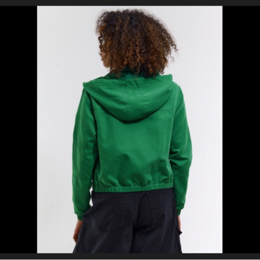 Kenneth Cole Reaction Green Bomber Jacket